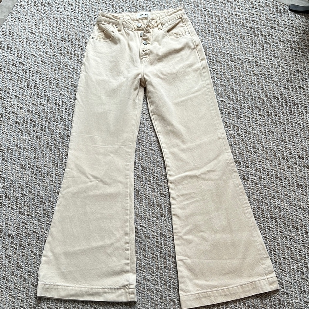 Rolla Jeans (taupe/cream)
